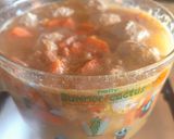 Zöldséges kukoricaleves húsgombóccal🍲 recept fázis 2 fotója