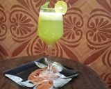 A picture of step 5 of Mint Cucumber Lemonade.