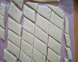 A picture of step 7 of Kaju Katli.