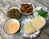 A picture of step 12 of Three-Cup Gua Bao with Four-Ingredient Vegetable Soup.