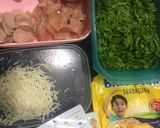 Foto langkah ke 1 dari resep Creamy Spinach Spaghetti With Chicken | Spaghetti homemade #anekaresep #dapurnona #resepsederhana.