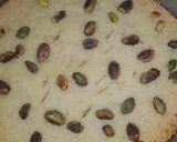 A picture of step 9 of Basbousa.