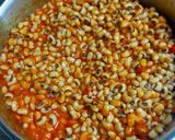 A picture of step 3 of Black Eyed Peas Subzi.