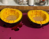A picture of step 5 of Mashed Acorn Squash.