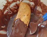 A picture of step 11 of Vickys Homemade 'Cadburys Crunchie' Bars, GF DF EF SF NF.