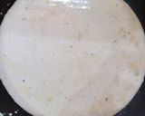 A picture of step 2 of Rose Flavour Thandai.