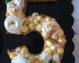 Une image de l'étape 6 de Number cake citron meringuée.
