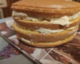 Oroszkrèm torta 18cm-es torta formában recept fázis 8 fotója