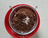 A picture of step 1 of Death By Chocolate Cake.