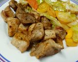 รูปขั้นตอนการทำที่ 6 ของ Cube Pork Steak