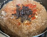 A picture of step 2 of Filipino Style Picadillo.