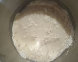 Kovász nélküli (élesztős) kenyér recept fázis 1 fotója