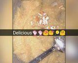 A picture of step 5 of Sooji (semolina)ka halwa.