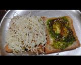 A picture of step 7 of Masala cheese Toast.