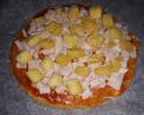 Foto del paso 1 de la receta Pizza saludable hawaiana 🍍