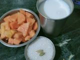 Papaya shake 😋
