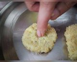 A picture of step 4 of Narkel chhap Sandesh Coconut Sandesh.