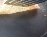 A picture of step 5 of Suji chilla.