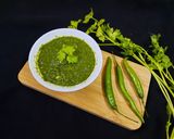A picture of step 3 of Green chutney (Ramadan ki Tiyari).