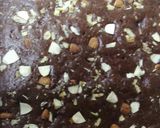 A picture of step 7 of Brownie Cake.