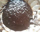 A picture of step 7 of Eggless Whole Wheat Chocolate fudge Brownie.
