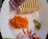 A picture of step 1 of Maggi soup.
