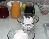 A picture of step 2 of Fruit Dalgona for kids.