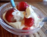 Foto del paso 5 de la receta: Frutillas con Crema🍓