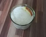 A picture of step 3 of Apple Soyamilk Smoothie.