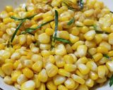 A picture of step 4 of Stir Fry Lime Leave Corn.