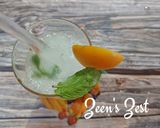 A picture of step 3 of Peach Mint Mojito.