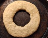 Foto del paso 4 de la receta: Rosca de Pascua ❤🐰 (1° paso, solo la rosca)