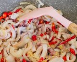 Foto langkah ke 2 dari resep Tumis Sotong Pete.