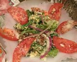 A picture of step 5 of Salad Tsezar.