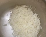 A picture of step 2 of Shrimp Fried Rice.
