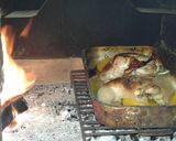 Foto del paso 1 de la receta: Pollo a la naranja y curry en horno de barro