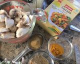 A picture of step 1 of Keto Friendly Eggplants with spicy chickpeas.