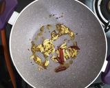 A picture of step 3 of Saaga ghanta.