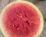 A picture of step 1 of Watermelon cold juice.