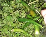 सफेद प्याज़ और हरा धनिया चटनी (Safed Pyaz aur hara dhaniya chutney recipe in Hindi) रेसिपी चरण 1 फोटो