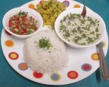 A picture of step 8 of Sukhi Moong Dal & Kadhi (Gujarati).