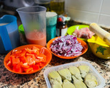 Foto del paso 1 de la receta: Arroz meloso de solomillo y alcachofas