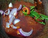 Gambar langkah 8 resipi Nasi Pilaf & Bawal Masak Merah.