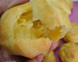 Gambar langkah 5 resipi Cream puff.