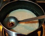 A picture of step 7 of Butterscotch caramel rabdi.