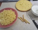 Foto del passaggio 6 della ricetta Torta mimosa alle fragole
