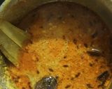 A picture of step 3 of Gobhi musallam.
