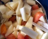 A picture of step 2 of Apple Salad.