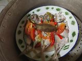 Ikan Kembung Kukus pedas