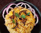 A picture of step 5 of Paneer Pulao.